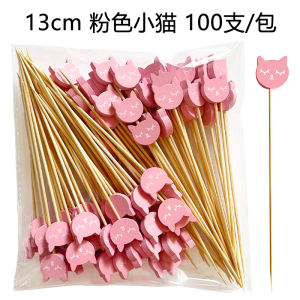 ส้อมไม้ไผ่แบบใช้แล้วทิ้งสำหรับงานปาร์ตี้ ไม้จิ้มผลไม้ ไม้จิ้มแฮมเบอร์เกอร์ ส้อมไม้ไผ่รูปดาว ไม้จิ้มขนมปัง ไม้จิ้มผลไม้สำหรับงานปีใหม่