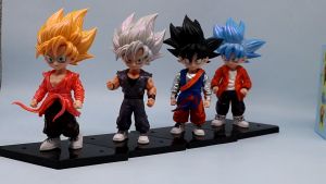 Mô hình SonGoKu TIN TIN 4 màu tóc cao 17cm cực nét. Mô hình DragonBall