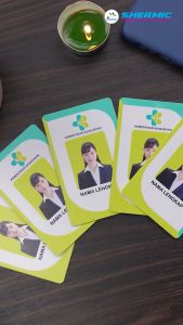 ID CARD NAME TAG Print UV Kementerian Kesehatan PVC RFID E-toll Kartu Akses