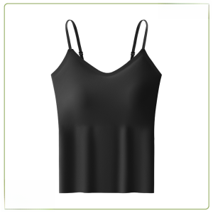 MiiOW | Cat Woman Seamless Ice Silk Strap Vest Women Summer 2025 New Style With Chest Pad Anti-Light Breathable Cool Feeling Sleeveless Top