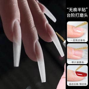 For Nail Beauty Shop Semi-Nail Sticky Nail Tip Step Grinding Head Tungsten Steel Russian Pre-Processing Nail Tip Edge Seamless Carving Grinding