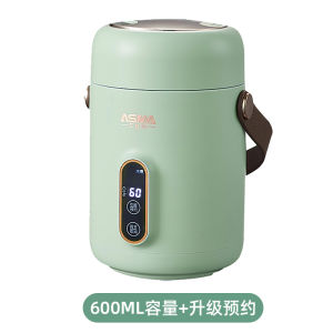 1.2L Electric Steamer Pot with Timer - Smart Slow Cooker for Rice/Soup/Baby Food Stainless Steel Portable Multi-Cooker Auto Keep Warm & Energy Saving