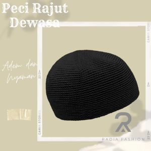 Mikail Peci Rajut tangan produksi rumahan