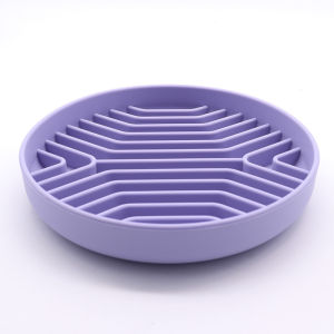 Silicone Pet Slow Feeder Bowl Dog Anti-choking Dog Bowl Anti-tipped Dog Food Bowl Pet Supplies Dog Rice Bowl