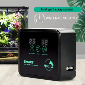 Intelligent Reptile Fogger Terrariums Humidifier Electronic Timer Automatic Mist Rainforest Spray System Kit Sprinkler Control
