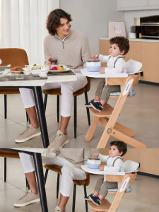 Hagaday | Baby High Chair for Dining and Learning Wooden