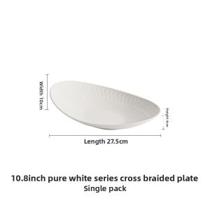 YOGEHOME | High-Quality Fish Serving Plate