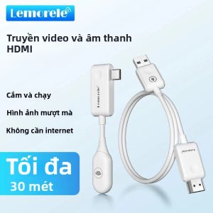 Lemorele | Bộ Thu Phát HDMI Không Dây Lemorele 30M Bộ Mở Rộng Video 1080P 60HZ Cho TV Camera Máy Chiếu Điện Thoại