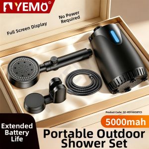 YEMO | Battery Powered Outdoor Camping Shower Sprayer Pump