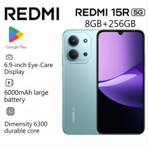 Redmi | 2026 new Redmi 15R Global Factory Dual SIM Cell Phone Ultra-Wide 6.9 Inch Large HD Display Stable Android Mobile