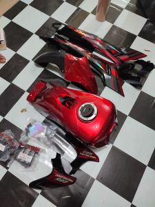 Body Set SCORPIO Steko List Hologram rekues warna