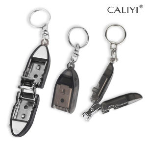 Keychain Finger Nail Clippers Mini Foldable Stainless Steel Nail Cutter with Nail Files For Outdoor Travel