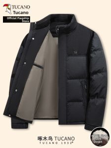 TUCANO | Thickened Warm Casual Dad Wear Coat With Stand Collar