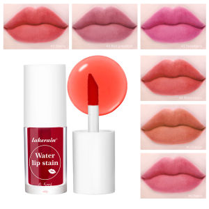 Fruity Water Lip Tint Gloss 4 Color Moisturizing Lip Glaze Long Lasting Lip Ink Face Lip Dual Purpose Liquid Lipstick Cosmetic M