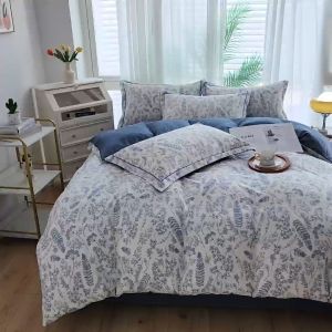 Abraca Dabra New Double Yarn Quilt Cover with Zipper Super Soft and Breathable Premium Wash Cotton Linen Fabric Single/Queen/King Size
