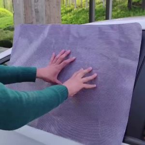 Window Sun-shading Stickers Car Sunshade Stickers Electrostatic Sticker Sun Block Car Rear Windows Side Blocks Cover Film