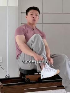 Merach | Folding Magnetic and Water Resistance Multi-functional Intelligent Rowing Machine