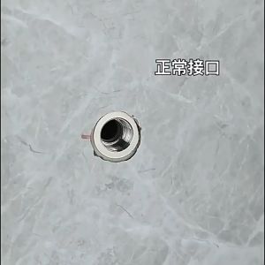 Heeman4u Angled Curved Foot Stainless Steel Angle Adjustment Eccentric Screw Corner 360° Rotatable Wall Mounted Anglekaki melengkung bersudut pelarasan sudut keluli tahan karat sudut skru eksentrik sudut dipasang dinding berputar 360 °不锈钢角度调节偏心螺钉转角