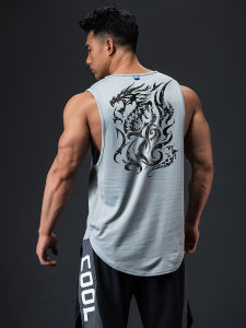 WORKOUT WOLF | Wide Shoulder Dry Fit Elastic Training Vest