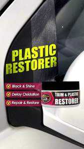 SPD Super Black Car Trim & Plastic Restorer Japan Formula Plastic Magic Oil Black Paint Plastic Back to Black 塑胶黑色还原剂