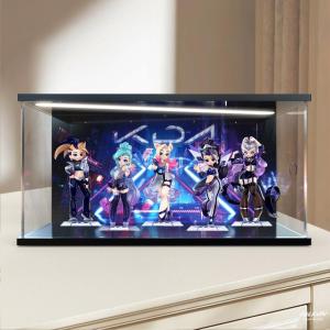 เคสใสเก็บของ Acrylic POPMART KDA ALL out Display Case สำหรับตู้ของเล่น ตัวละครการ์ตูน ของเล่นรีโมท เครื่องประดับ ของเล่นสำหรับโต๊ะเล่น