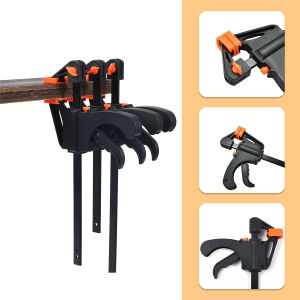 Missyou ปากจับชิ้นงานตัวเอฟ วัสดุไนลอน สำหรับจับยึดชิ้นงาน ปากกาจับ F-Clamp