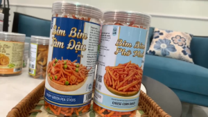 Bim bim phô mai 250g bim bim tăm đậu 300g Lan Anh Food vị tuổi thơ giòn thơm ngon đảm bảo VSATTP