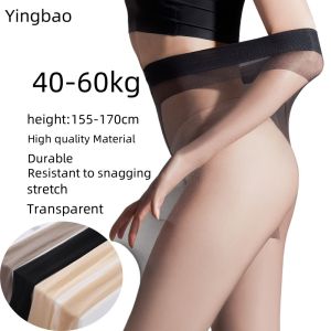 Yingbao Womens Ultra-thin silk Pantyhose SpringSummer and Autumn Stockings Anti-hooking Summer Stockings