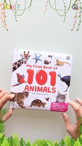 My First Book of 101 Animals - Bilingual (Boardbook)