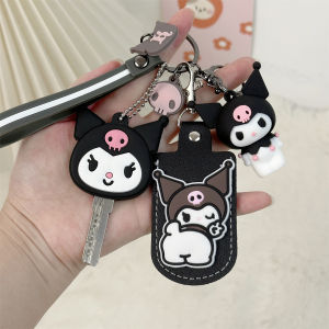 Sweet Cool Cartoon Kurokos Keychain Door Access Card Holder Rectangular NFC Waterdrop Buckle Electric Train Key Cover