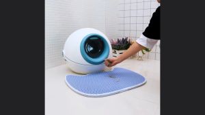 Thảm lót khay vệ sinh cho Mèo chống văng cát 2 lớp bằng chất liệu nhựa EVA - Love Pets Shop