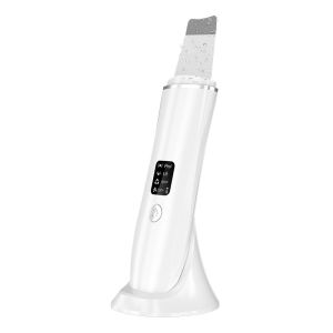 Electric Ultrasonic Skin Scrubber Vibration Face Spatula Peeling Blackhead Remover Facial Lifting Cleansing Ultrasonic Skin Care