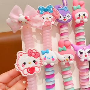 Aksesoris Rambut Keriting Anak & Kuncir Kuda Tinggi