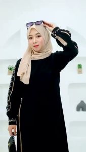 DRESS LESSY BY ANNASIHAH GAMIS BORDIR TERBARU EXSLUSIVE FASHION KEKINIAN MEWAH