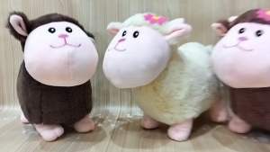 Dreamtoys96 Boneka Domba Bunga Lucu Standing Shaun The Sheep Cute S