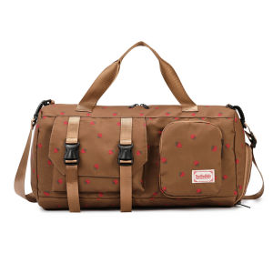 Túi Du Lịch Thường Ngày Dung Tích Lớn Thời Trang Mới 011 Túi Xách Mềm Kiểu Hàn Quốc Cho Thanh Thiếu Niên Túi Vải Nylon Có Khóa Kéo