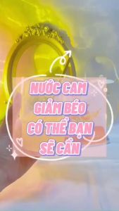 NƯỚC TRÁI CÂY VỊ CAM EMOSLIM ( KÈM QUÀ TẶNG BẤT KÌ )