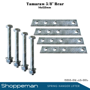 TOYOTA TAMARAW SPRING HANGER LIFTER 5/8" REAR 14x125mm 13355-016 LS-001 (4PCS/SET)
