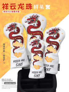 Waterproof Golf Club Head Cover Protector Full Set Wood Shaft Cover Hat Cover for Men Golf Bag Accessories by HELLO NRC