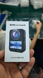 Lens Protector Compatible For DJi OSMO 360 Camera PC Material Protective Mirror DJI Osmo360 Panoramic Camera Lens Protective Cover 360 Accessories