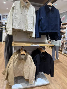 Casual Fashion Zipper Short Jacket Womens Polo Collar Breathable All-Match Autumn New Style Outerwear Comfortable Loose Fit