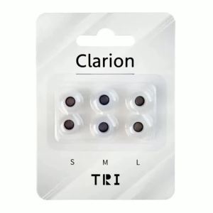 CCA | TRI Clarion 3 Pairs Of Silicone Earphone Eartips For S/M/L Size Noise Reduction Headset Earbuds Sleeves Headphone Accessories ﻿