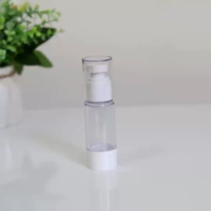 10pcs Airless Pump Bottle Refillable Cosmetic Dispenser for Lotion Serum Toner Travel Daily Use