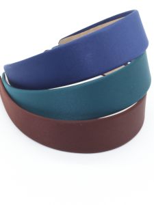 Versatile Daily Wear Satin Hair Accessories Wide 4cm Headbands Milky White Super Wide Version HyunA Silk Headbands