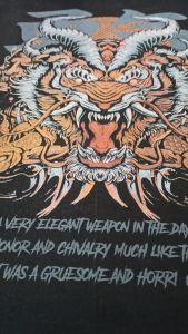 Zipper Hoodie Premium Distro Jepang Hoodie Pria Sweater Japanese Art Guntai Cloth Tiger