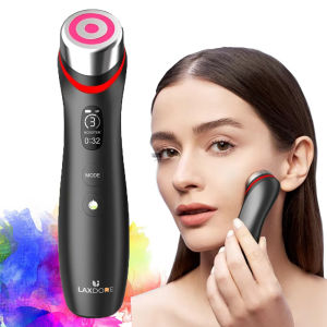ใหม่ 6 in 1 มัลติฟังก์ชั่น Ager Booster Pro Skin Therapy Wand ไฟ LED ใบหน้าอุปกรณ์ความงาม