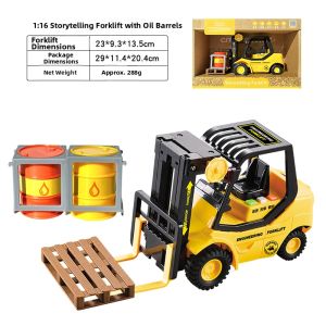 Simulation Manual Lifting Forklift Engineering Toy Vehicle
