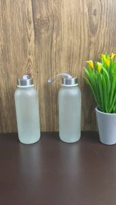 Botol/ Tumbler Doff 420 ML Kemasan Box Kraft Tenteng Pita