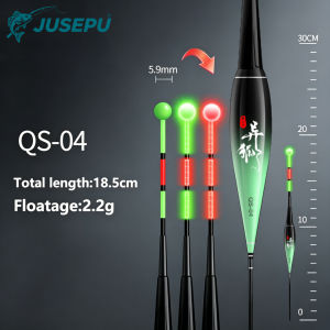1Pc LED Night Fishing Float 1.5g/2.2g/3.0g Optional Gravity Sensor Bite Hook Color Change Electronic Buoy for Carp Fishing.