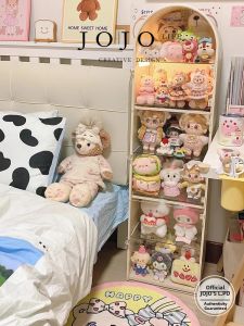 Cream Style Doll Storage Cabinet